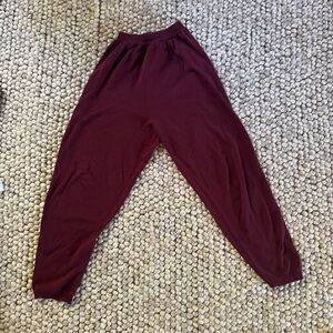 trousers no 39 in cherry